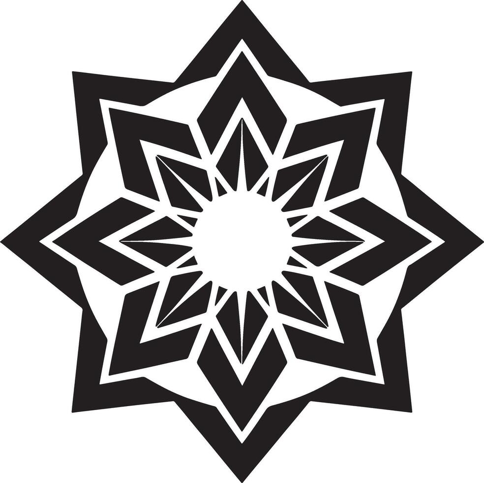 Elegant Mandala Silhouette Vectors Pack