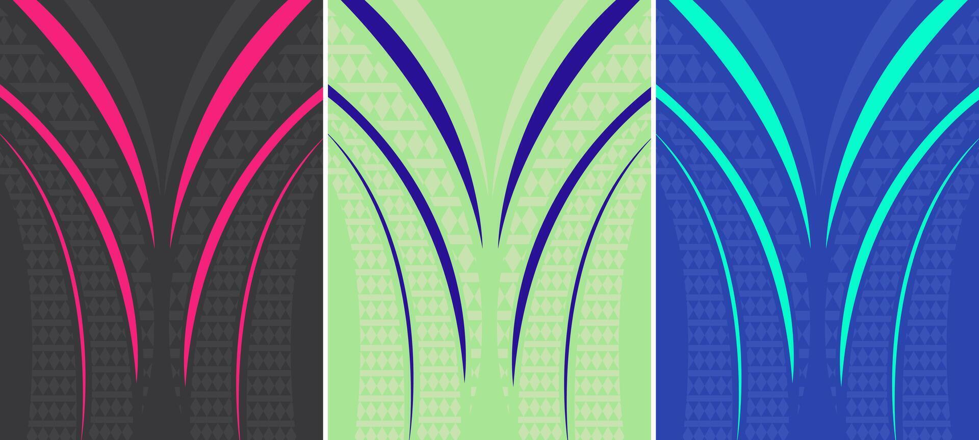 Customizable Background design for sportswear, clothes, and Sublimation Printing vector