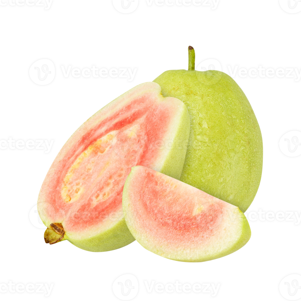 Pink Guava, cutout, full depth of field png