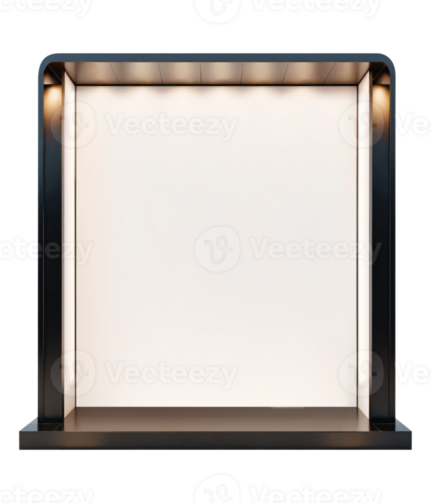 Exhibition Modern Booth Mockup Design png