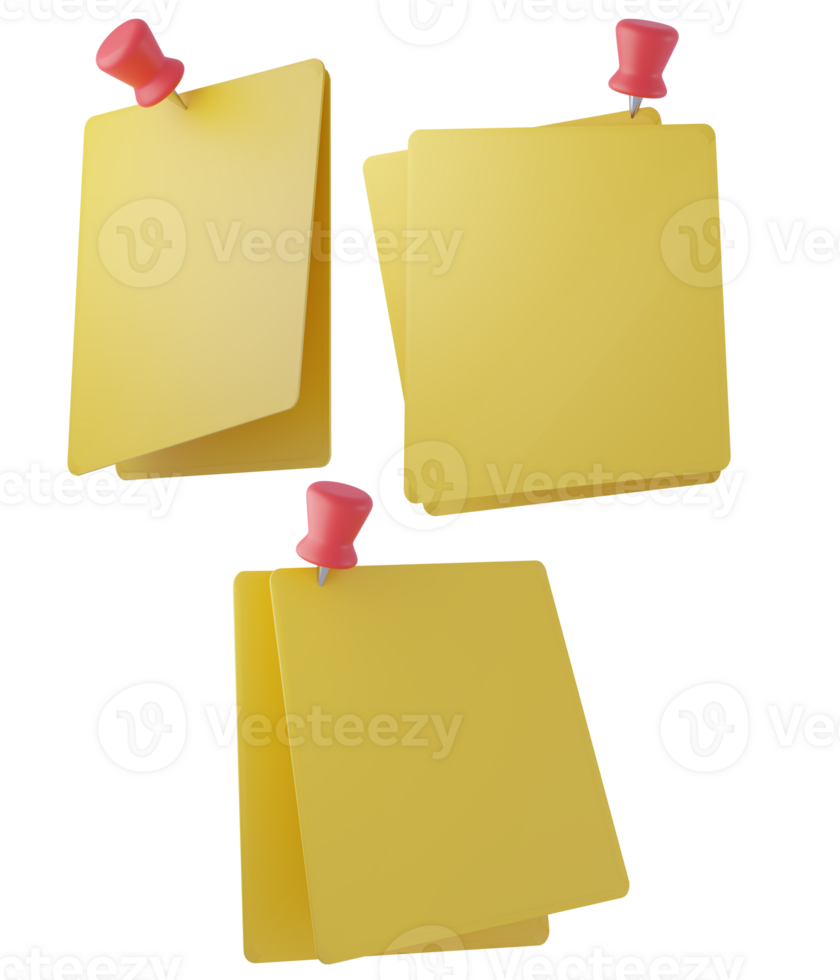 Yellow Pin Note Ui icon png
