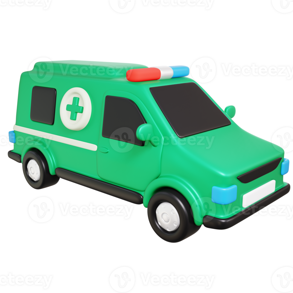 ambulance 3d icon png