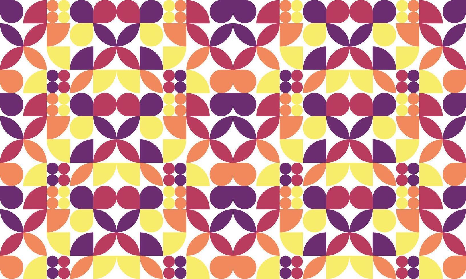 Abstract geometric pattern background design vector