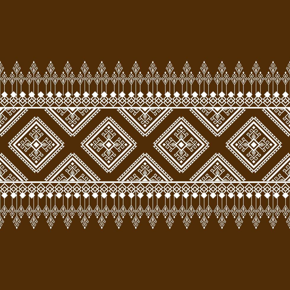 geometric ethnic traditional patternabstract design for fabric print cloth dress carpet curtains and sarong Aztec African Indian Indonesian vector