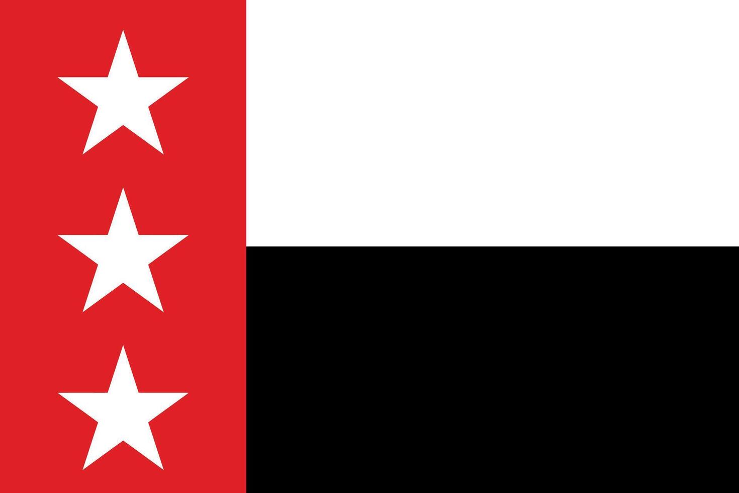 Flag of the Republic of the Rio Grande vector