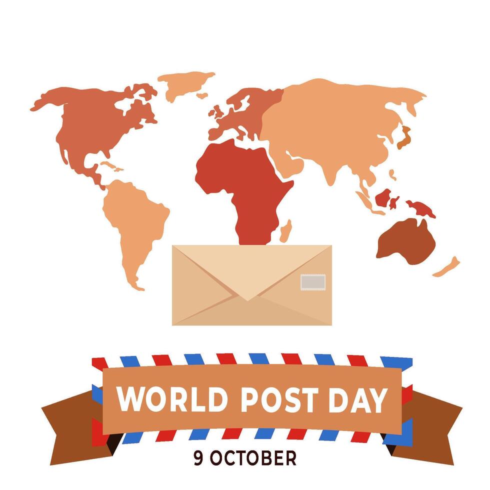 World post day vector