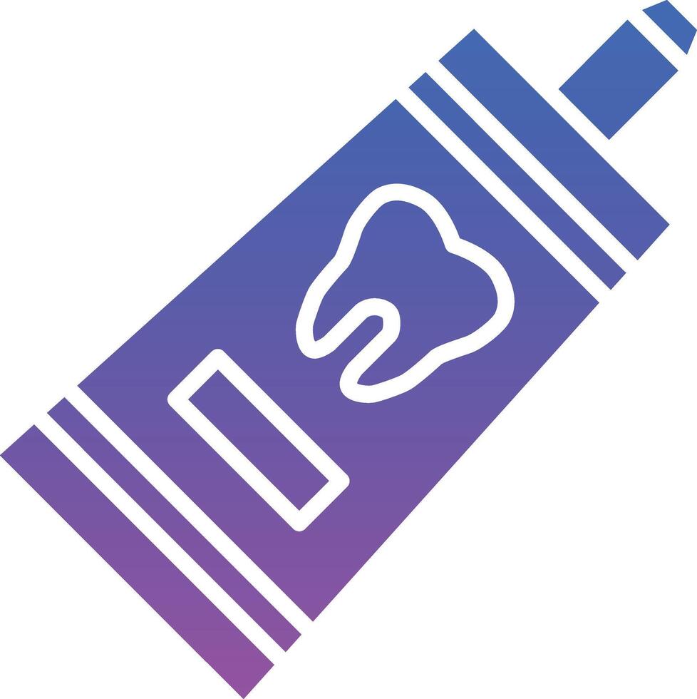 Tooth Paste Illustration Icon vector