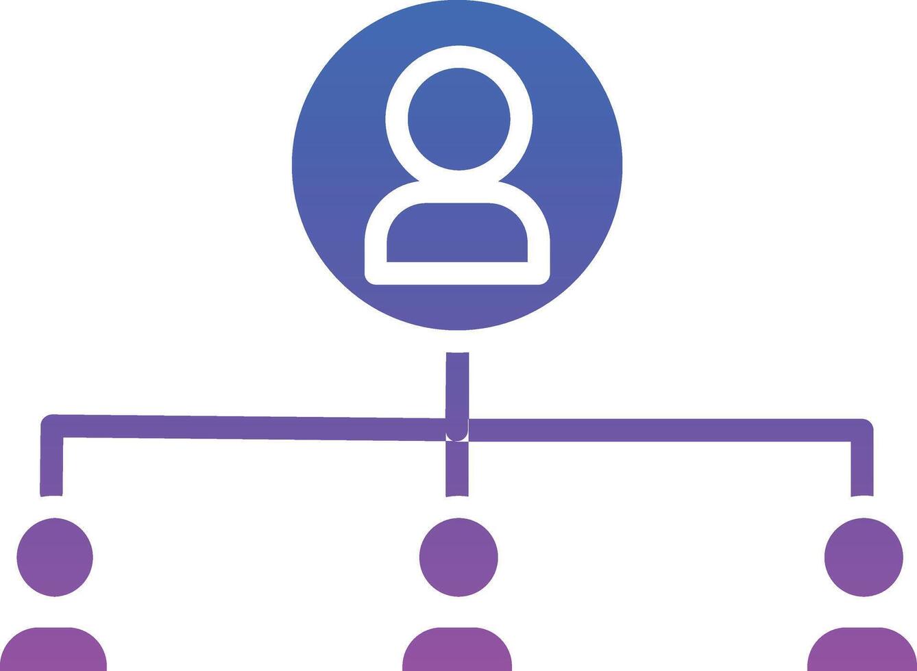 Hierarchy Illustration Icon vector