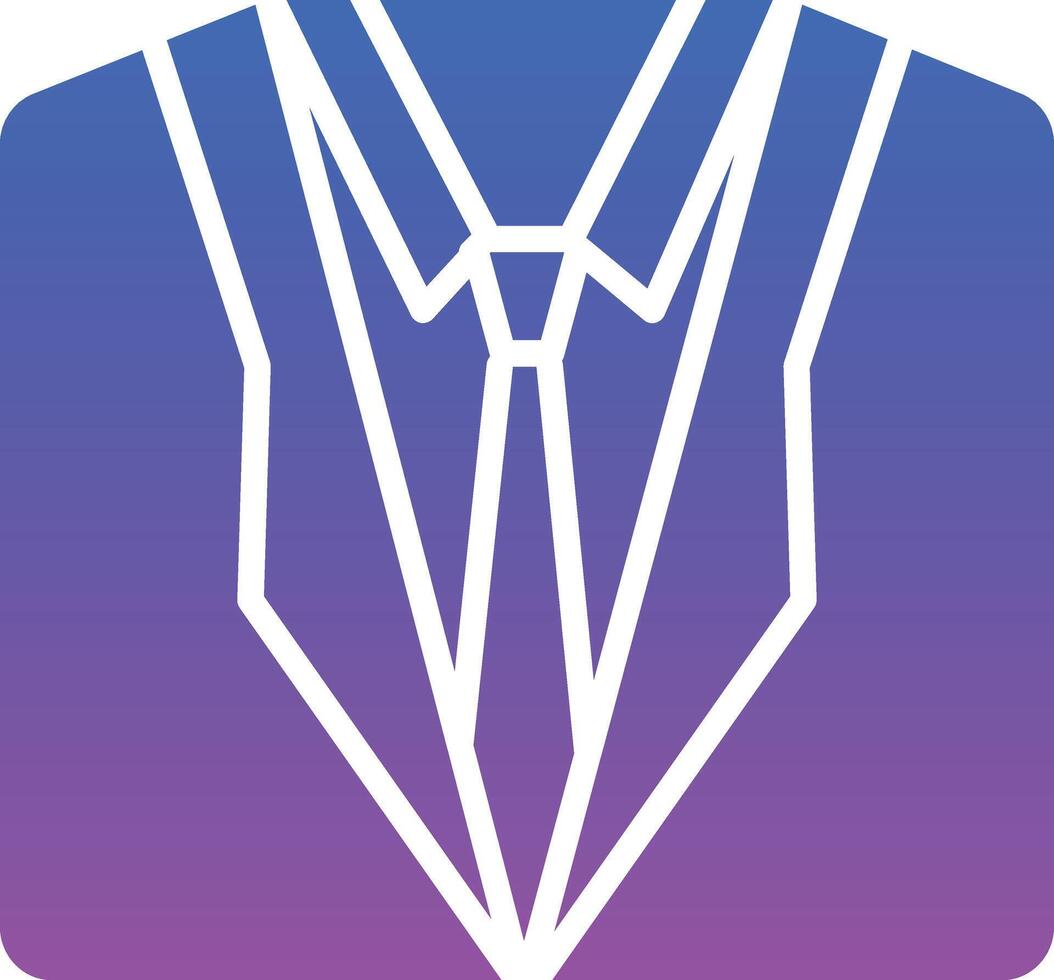 Business Coat Illustration Icon vector