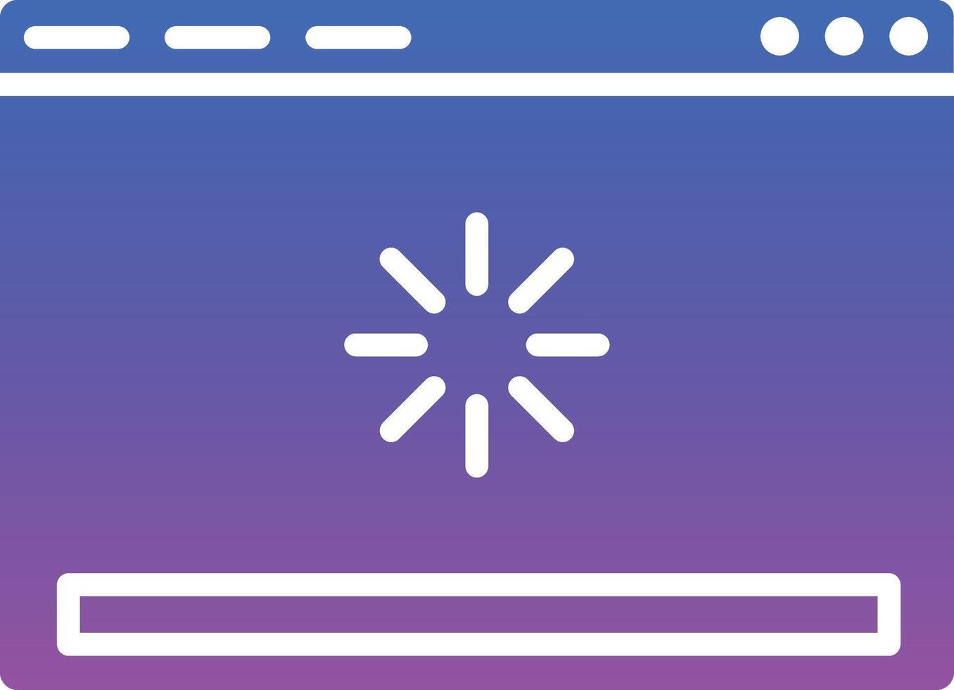 Web Loading Illustration Icon vector