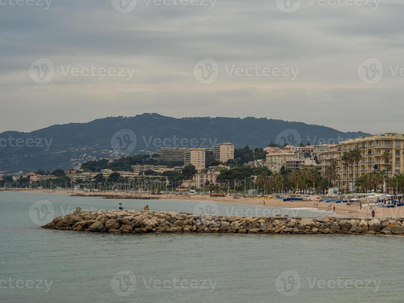the city of cannes in france photo