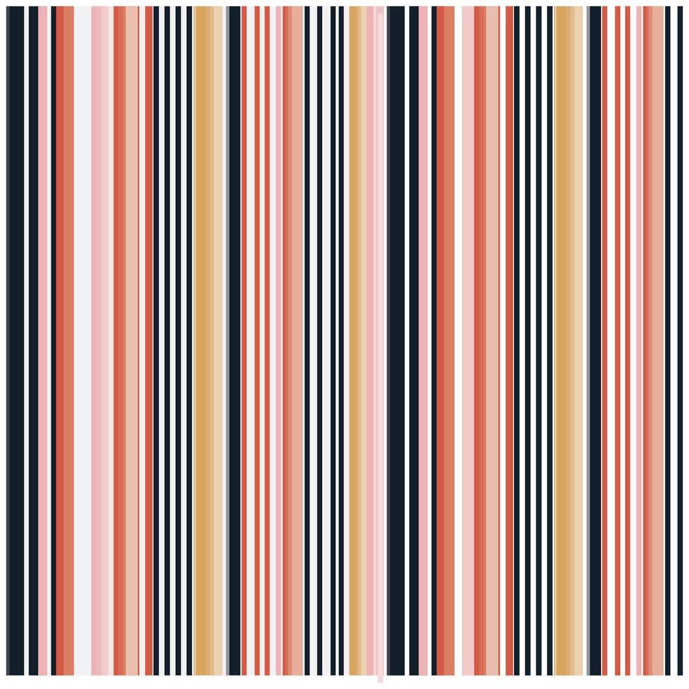 Abstract Geometric Line Art Background Seamless Print Pattern with Multicolor Combination. vector