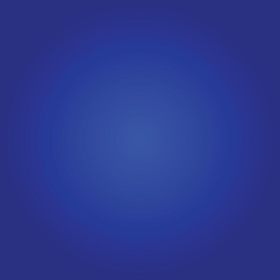 Modern smooth abstract dark blue gradient background design. vector