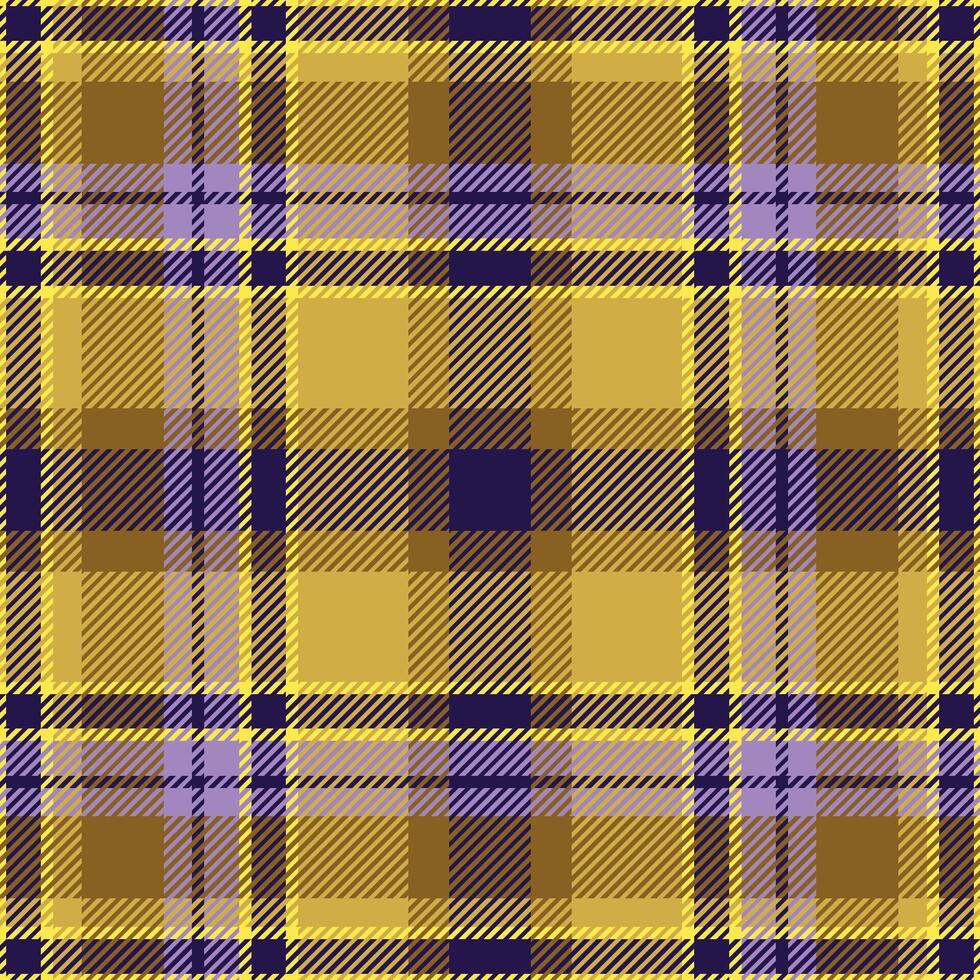 Tartan plaid check pattern texture. Seamless pattern. Fall Halloween design. Perfect for textile or print design. vector