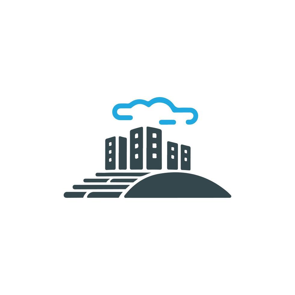 cloud computing concept illustration vector