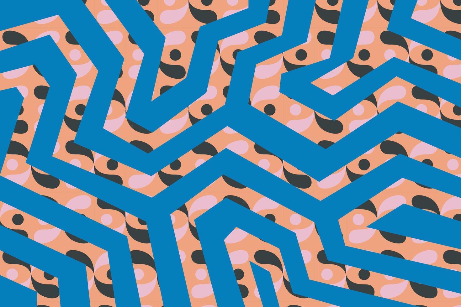 Smooth Water Flow Ripple Lines perfect for background vector