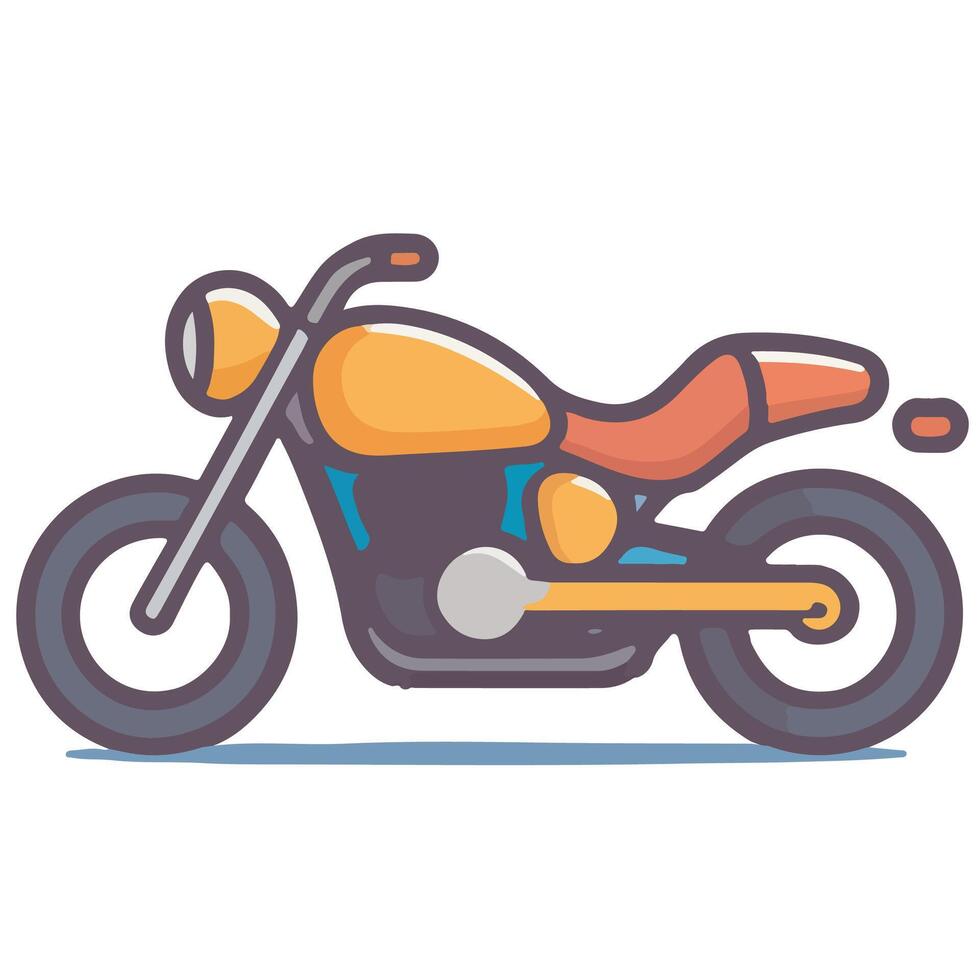 Art and Illustration of car and bike perfect for design vector
