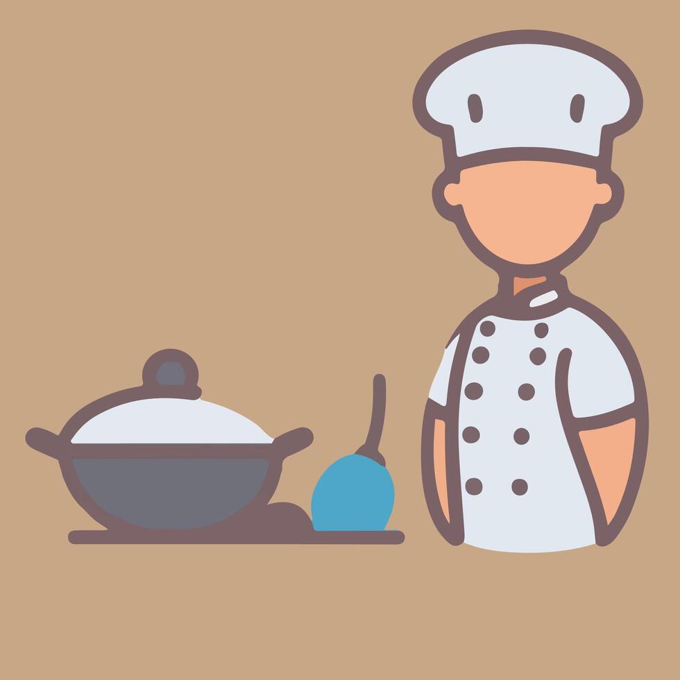 Art and Illustration of profession perfect for design vector