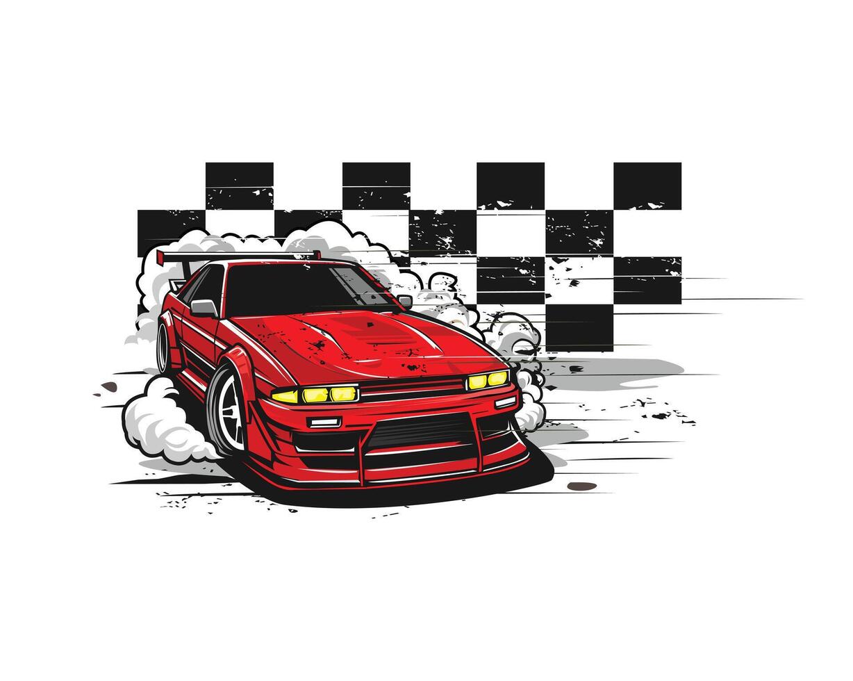 red car is the winner vector