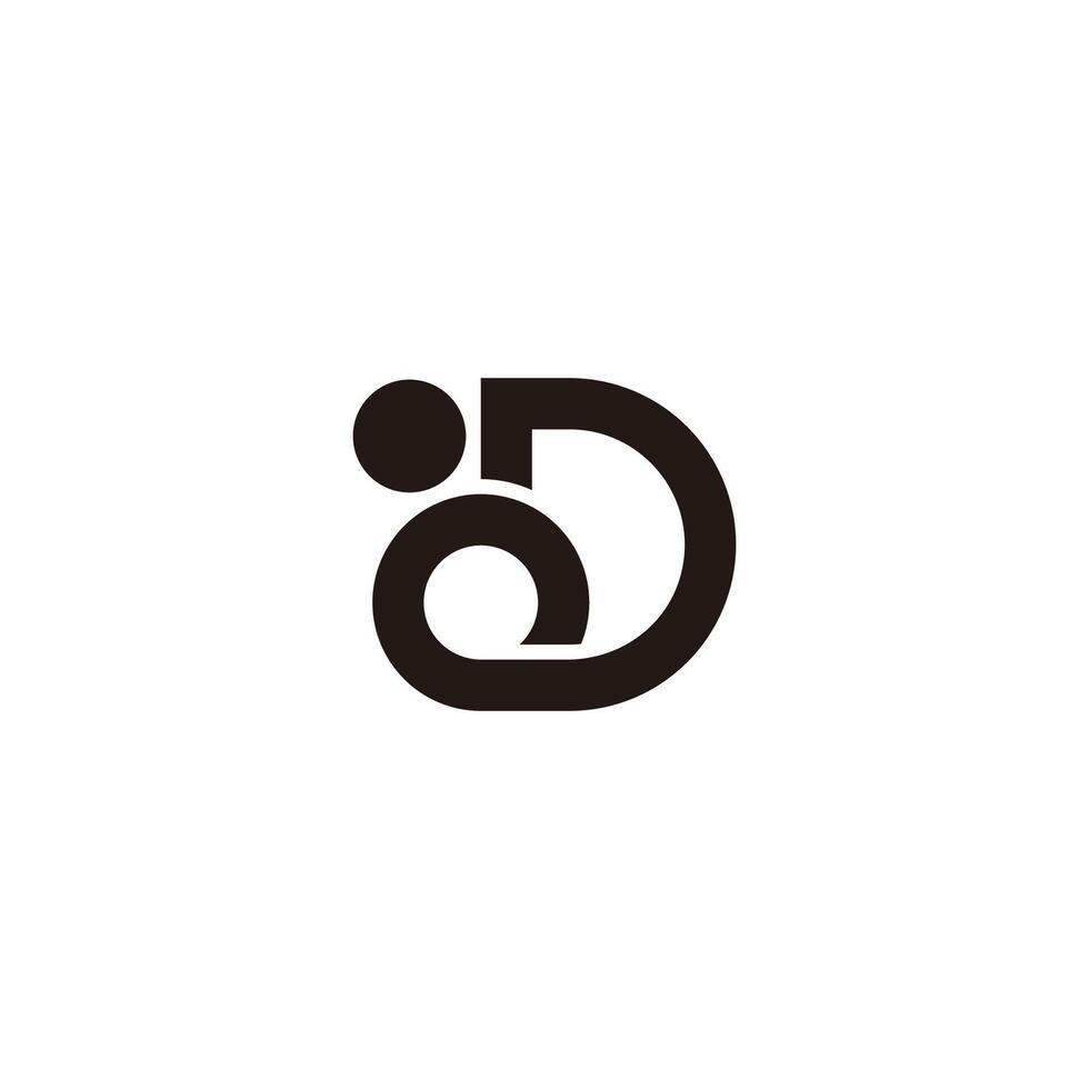 id people simple lines symbol icon vector