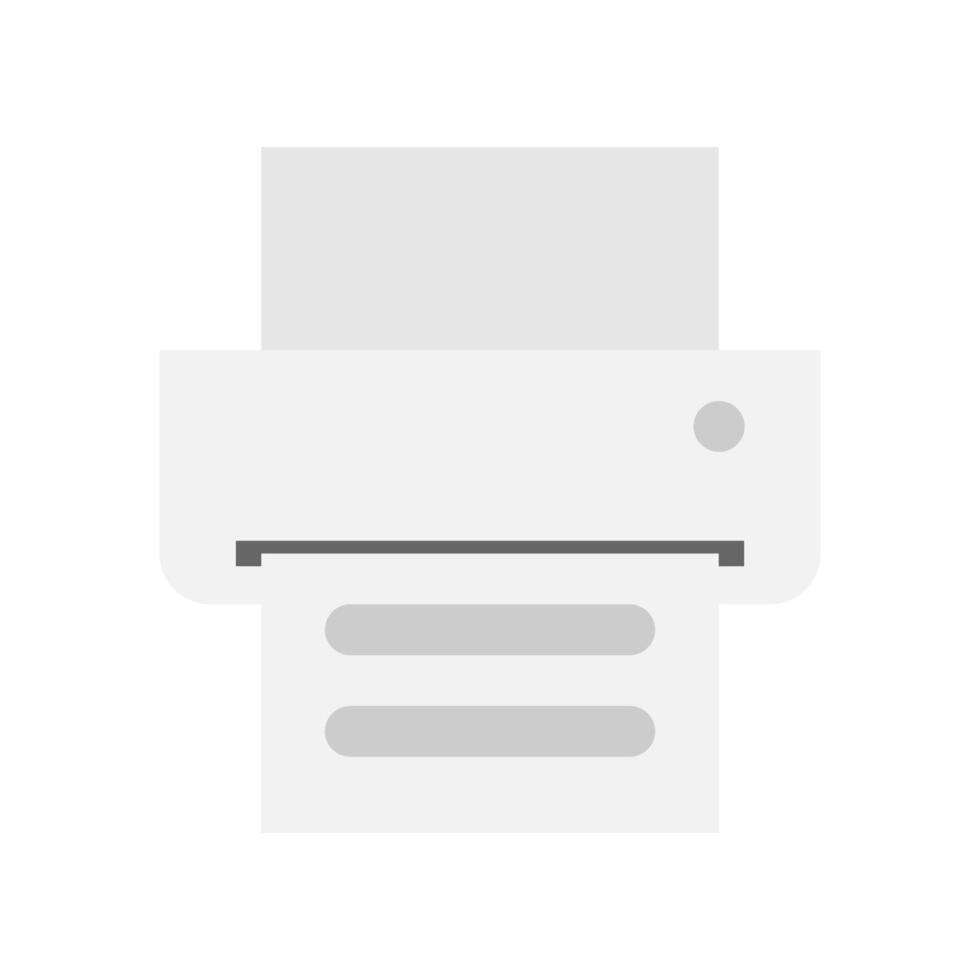 Fax machine flat icons. symbol technology for various office equipment. vector