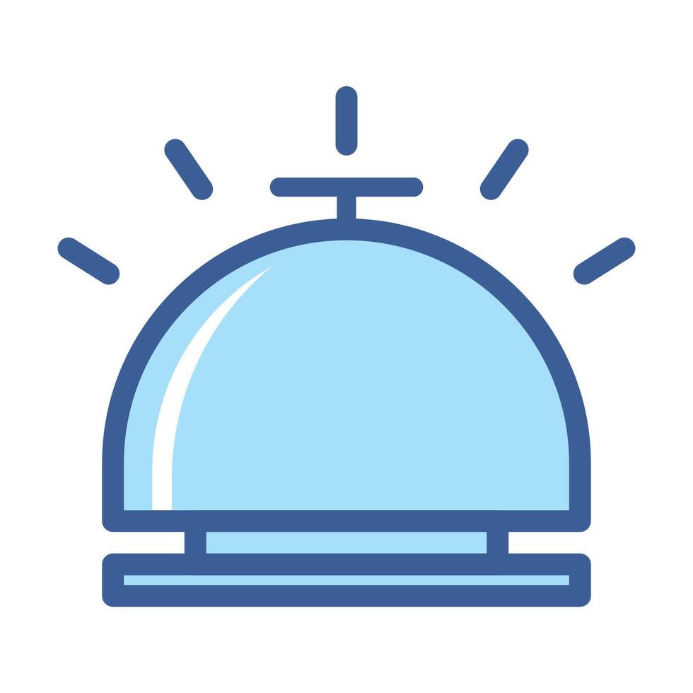 Illustration of a Service Bell Icon vector