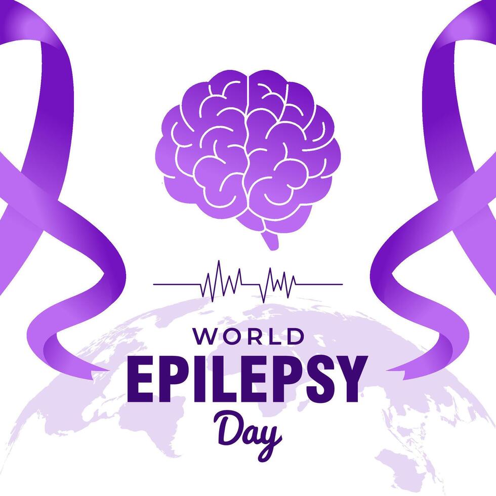National epilepsy day. World Epilepsy Day vector