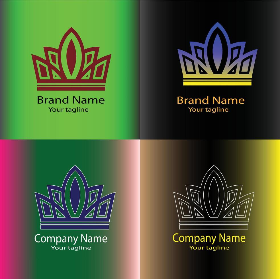 Royal Essence - Crown Crest - Majestic Design - Luxe Crown - Sovereign style and iconic logo that resembles the shape of a royal crown and evokes luxury, elegance or authority. vector