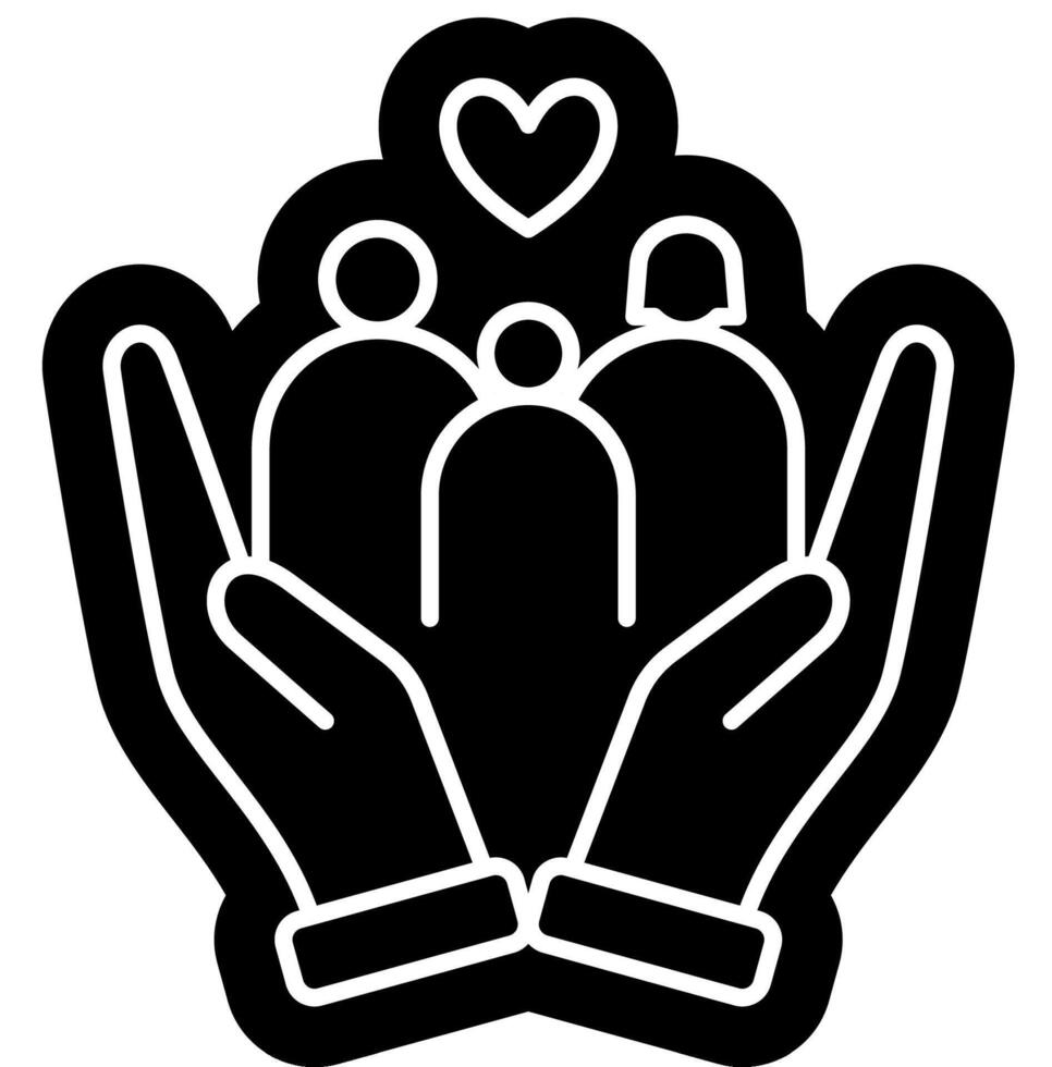 Family happines Icon vector