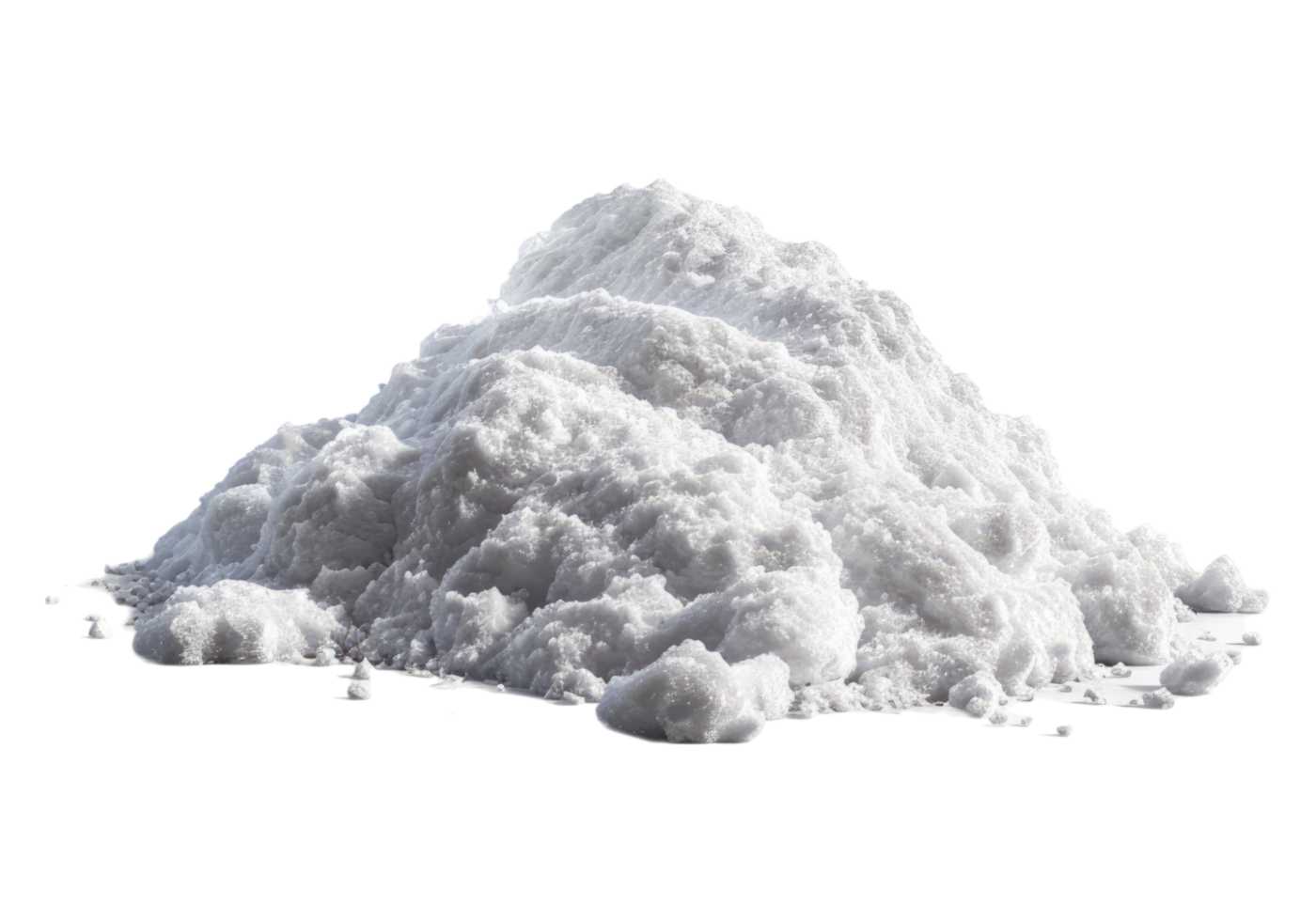 White powder on a black background png