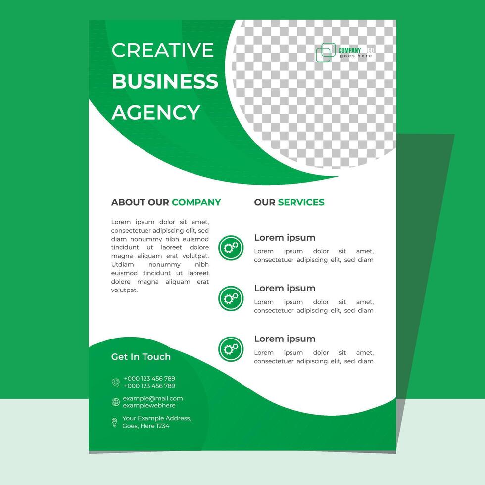 Flyer Design for Business vector
