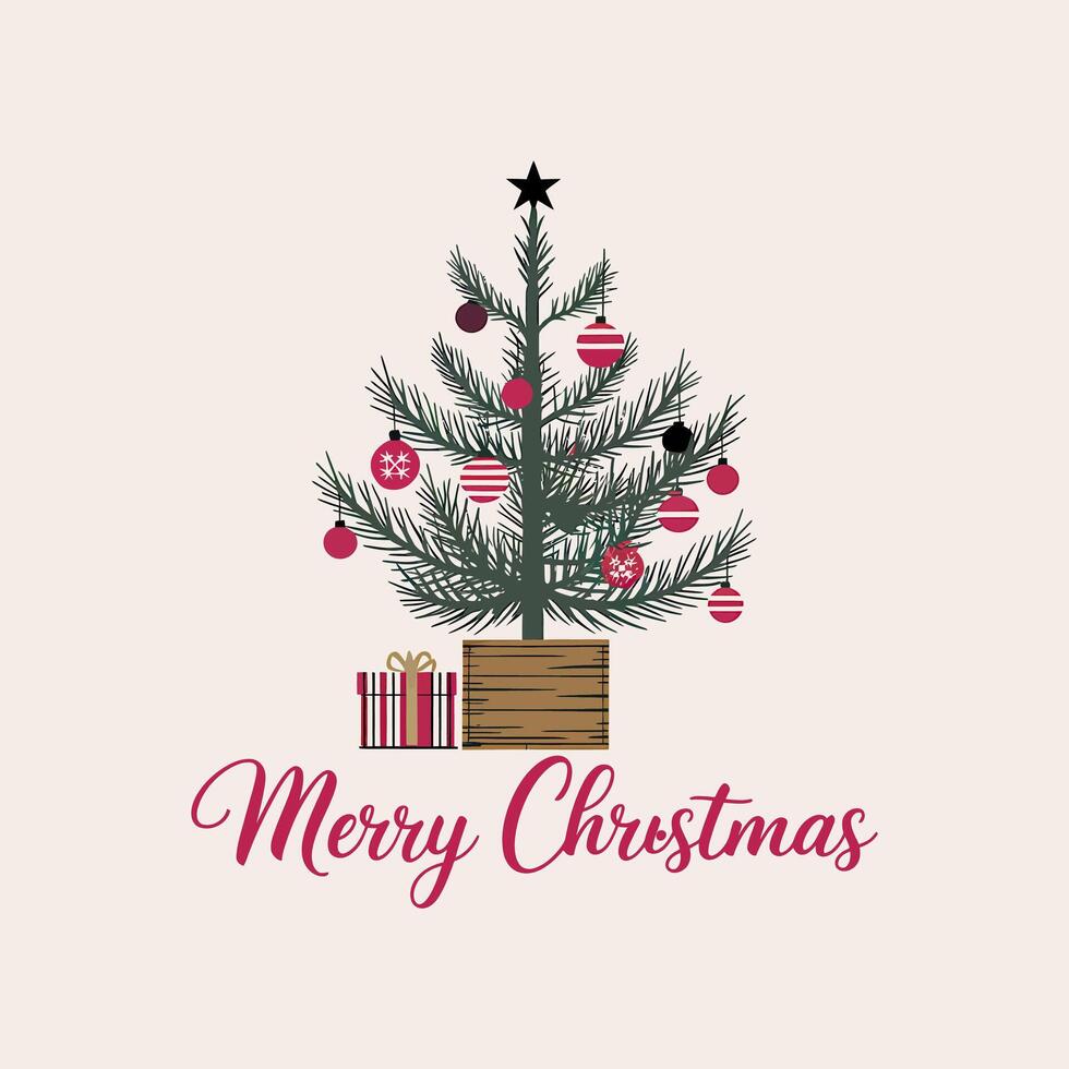 merry christmas text me vector