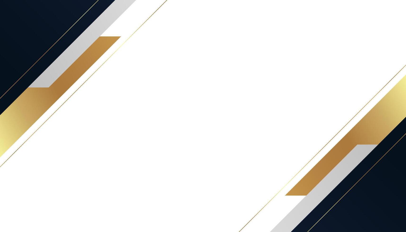 Luxury certificate background in gold, white and blue. Elegant background. vector