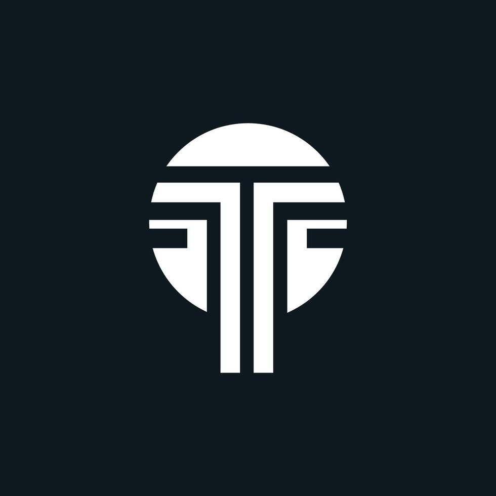Creative T Letter Logo template for Brand Identity vector