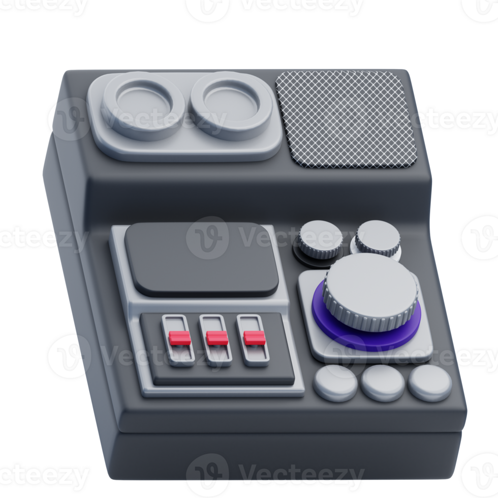 3D Audio Mixer for Podcasts And Performance png