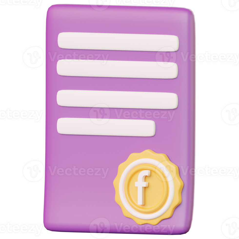 3D School Report Card With Fail Grade 51815692 PNG