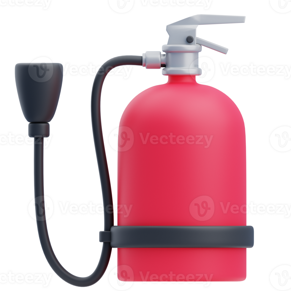 3D Construction Fire Safety Equipment png