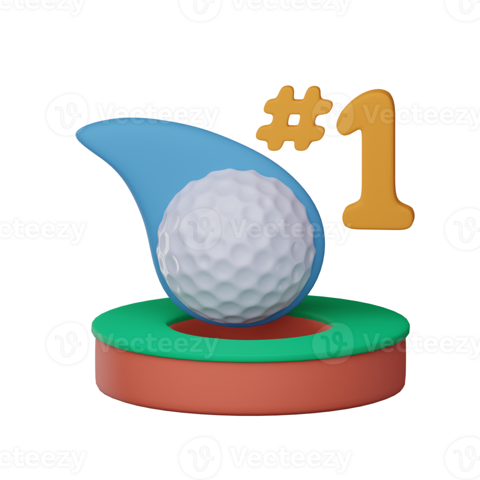 3D Golf Champion Hole In One png