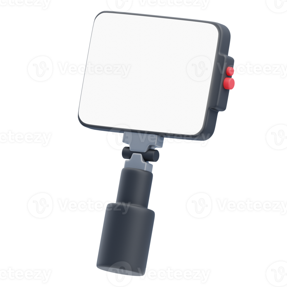 3D Adjustable Lighting For Podcast Recording png