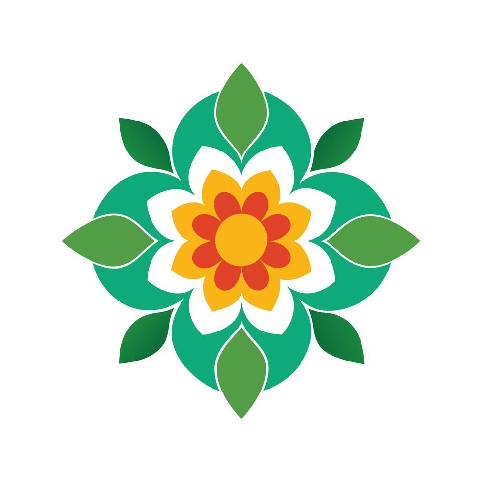 Minimalist Seamless Floral Pattern For Modern Designs vector