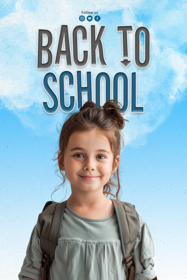 Kids School Open Advertising Social Media Post Design Or Admission Web Banner Template psd