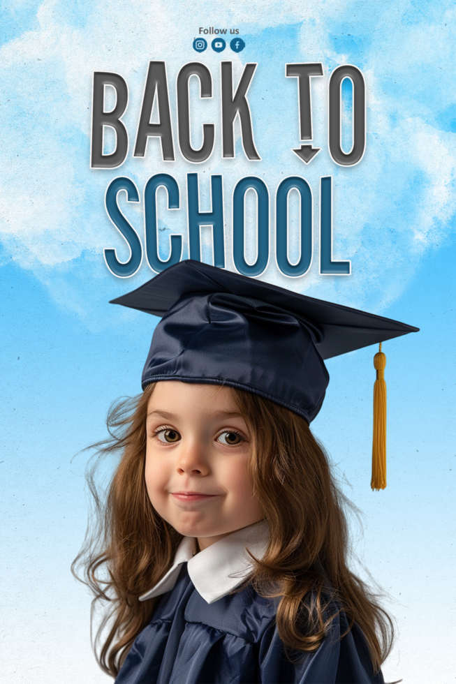 Back to school design Welcome back to school text with student supplies psd