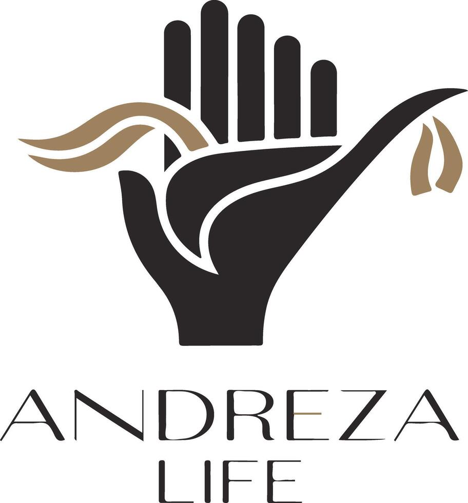 An illustration of a modern logo for a therapist vector