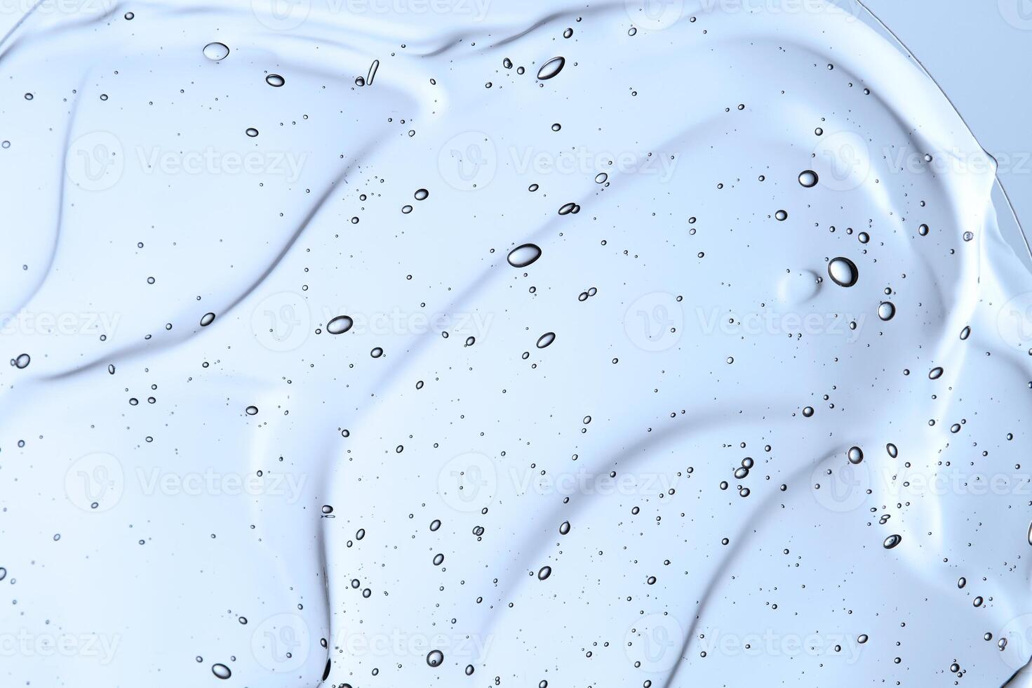 Texture of the hair gel or hyaluronic gel for the face. photo