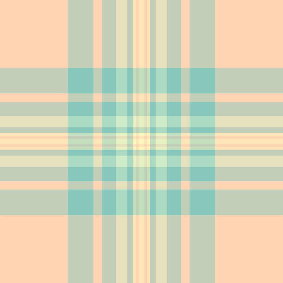 Veil seamless textile, give texture tartan background. American fabric pattern check plaid in light and moccasin colors. vector