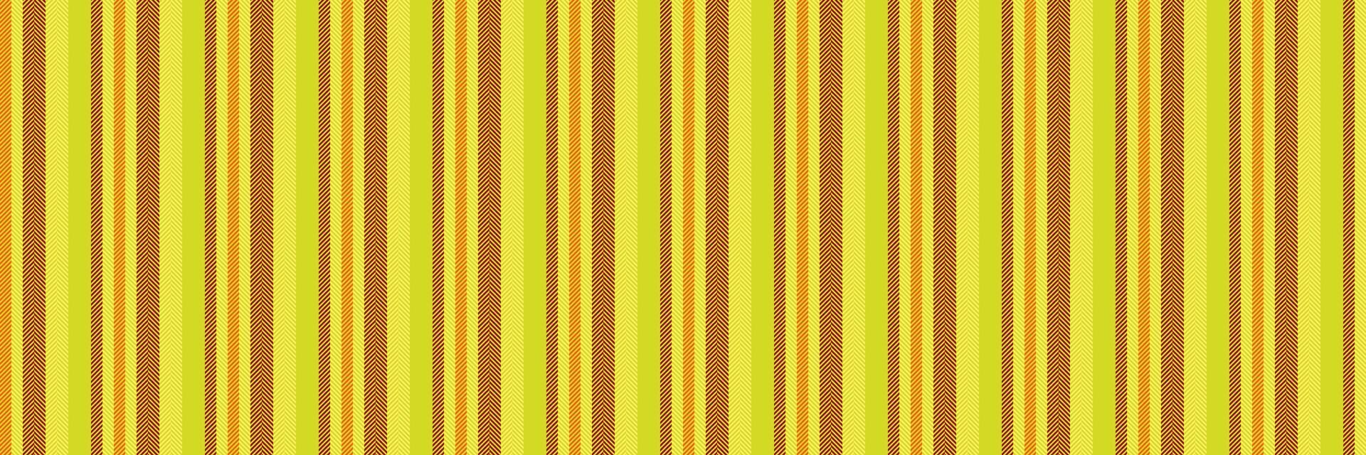 Living room textile pattern vertical, flowing seamless stripe lines. New year texture background fabric in lime and yellow colors. vector