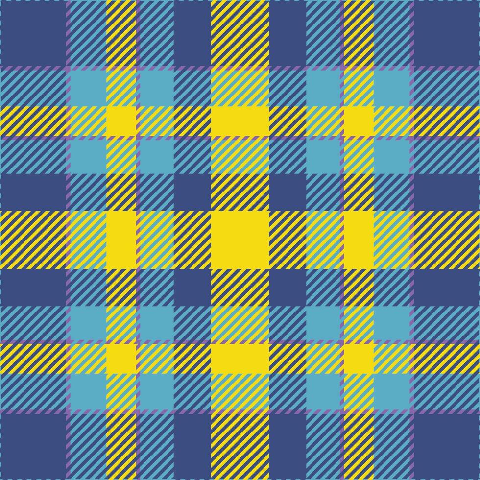 Tartan scotland seamless plaid pattern . Retro background fabric. Vintage check color square geometric texture. vector