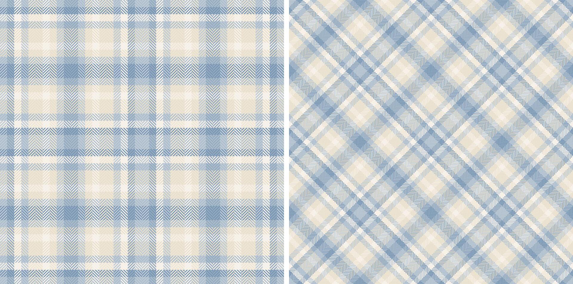 Fabric seamless pattern of plaid background with a tartan textile check texture. Set in pastel colors. Valentine day celebration ideas. vector