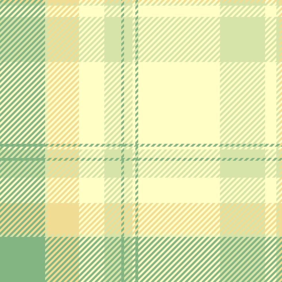 Iconic plaid check pattern, frame background tartan textile. Eps fabric texture seamless in light and pastel colors. vector