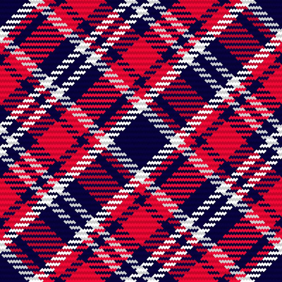 Seamless pattern of scottish tartan plaid. Repeatable background with check fabric texture. backdrop striped textile print. vector